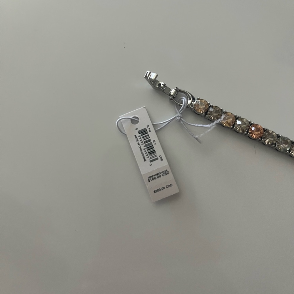 Coach Silver and Gold Crystal Bracelet - Picture 8 of 12